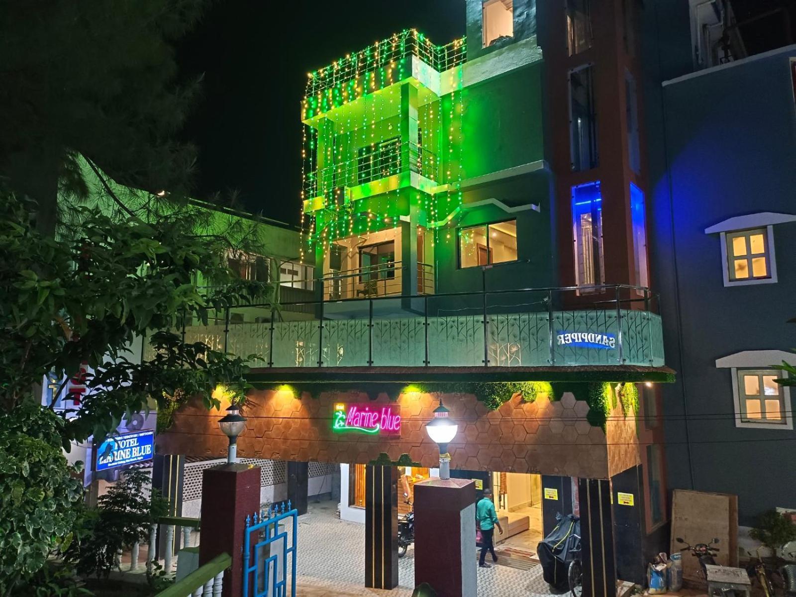 Hotel Marine Blue !! Beach Distance 50 Mts !! Digha  Zewnętrze zdjęcie