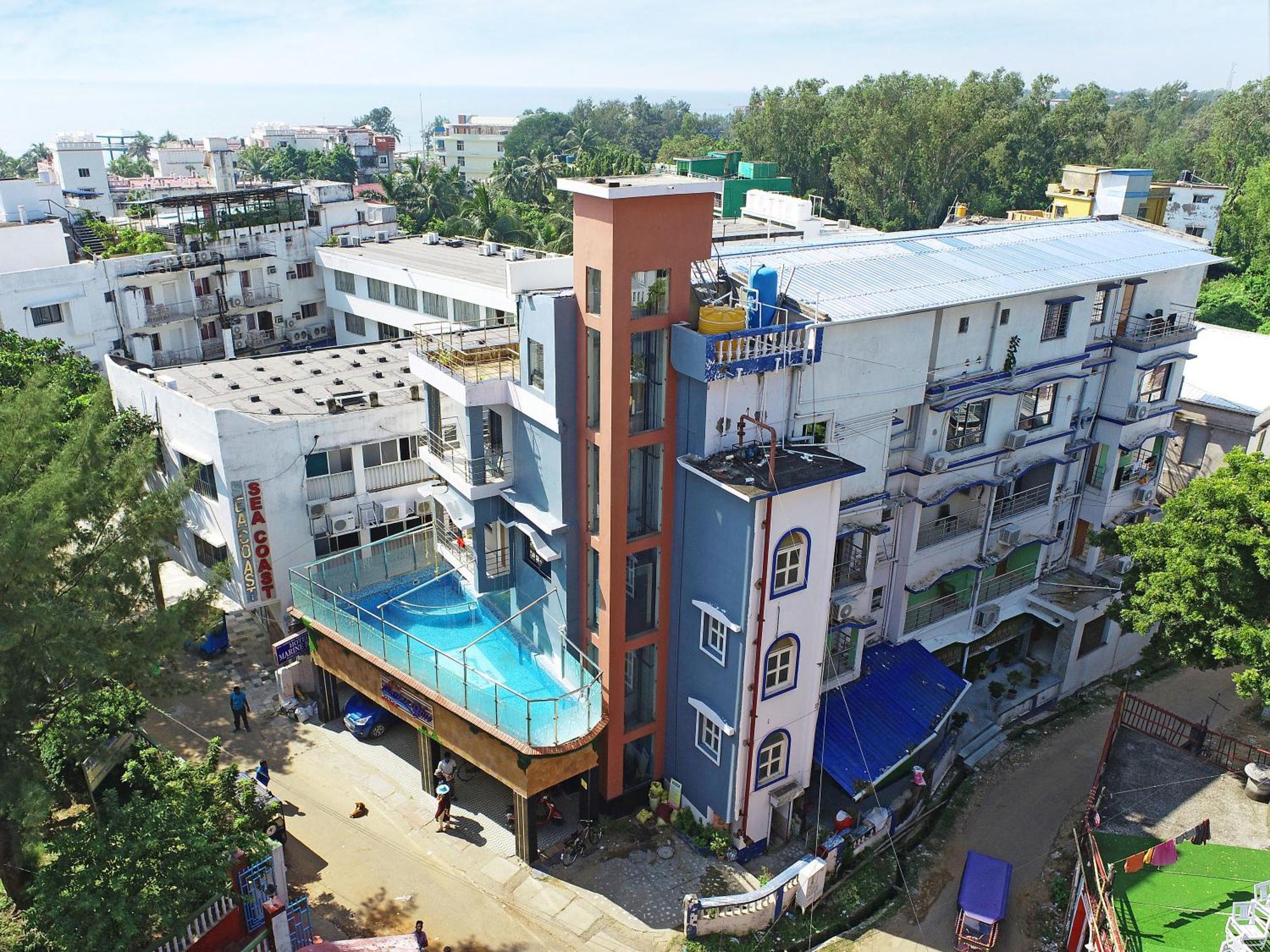 Hotel Marine Blue !! Beach Distance 50 Mts !! Digha  Zewnętrze zdjęcie